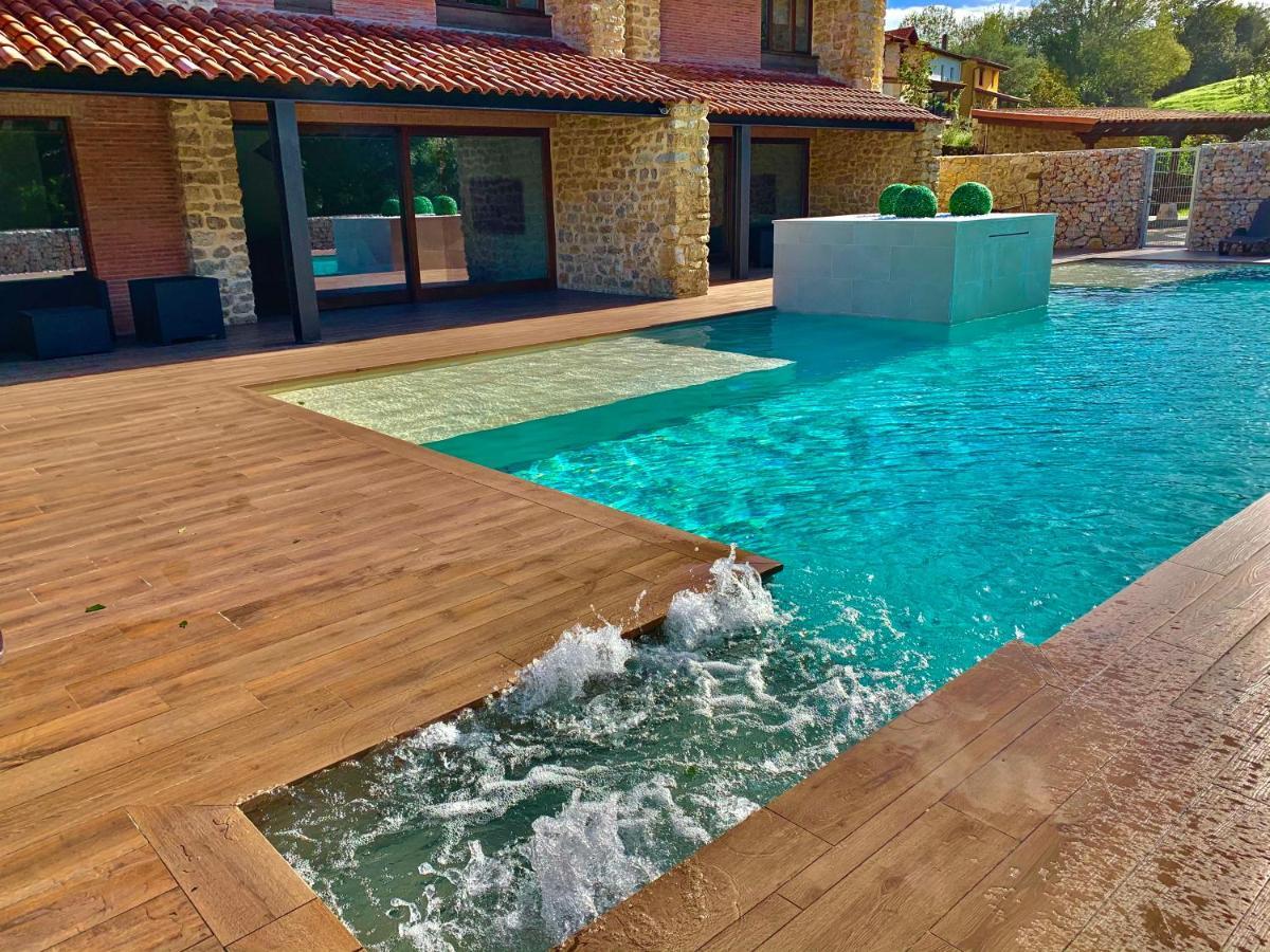 2 Apartamentos En Villa Con Piscina Privada En Asturias El Marquesau Noriega Екстериор снимка