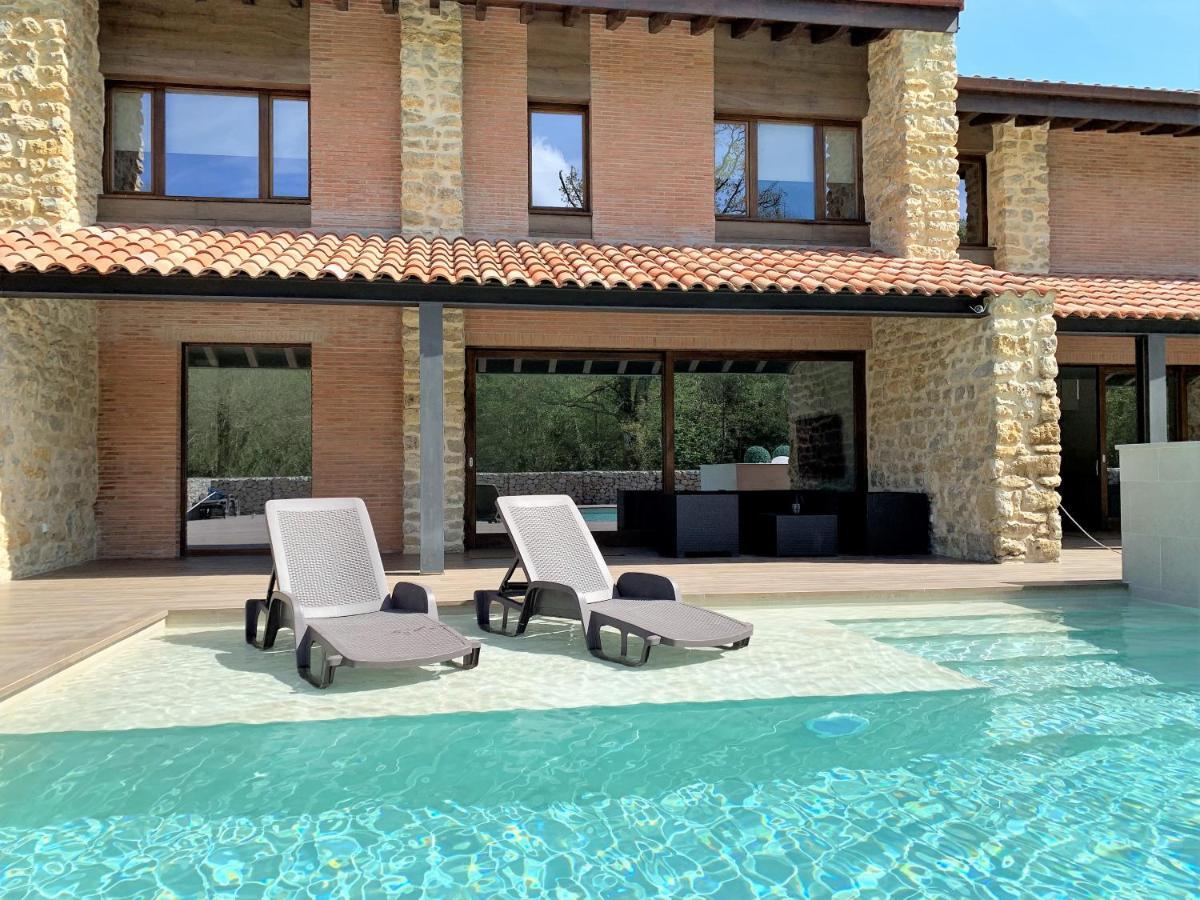 2 Apartamentos En Villa Con Piscina Privada En Asturias El Marquesau Noriega Екстериор снимка